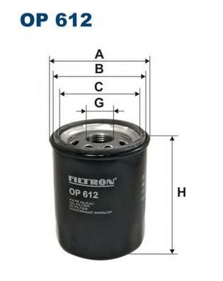 SAKURA Oliefilter S1704040 Motorolie filter SAKURA CITROËN S1704040