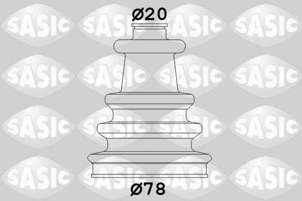 SASIC Asmanchetten set 2933743 2933743 Asmanchet SASIC PORSCHE PANAMERA
