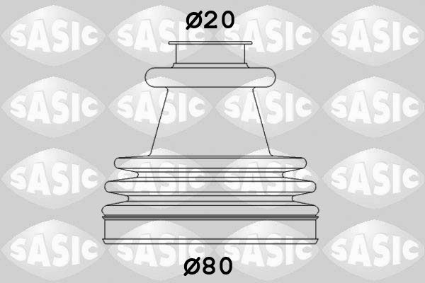 SASIC Faltenbalgsatz, Antriebswelle 2933773 SASIC 2933773 Faltenbalgsatz, Antriebswelle