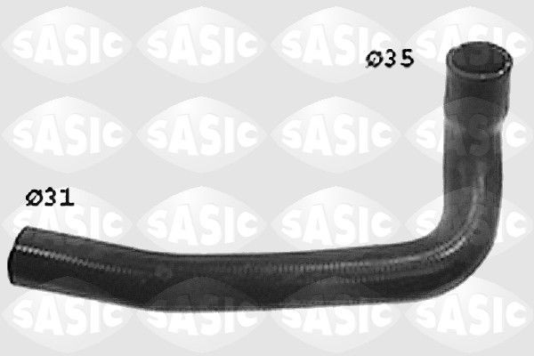 SASIC Radiatora cauruļvads SWH0406 Dzesēšanas šķidruma caurule SASIC 206 SWH0406 lēti