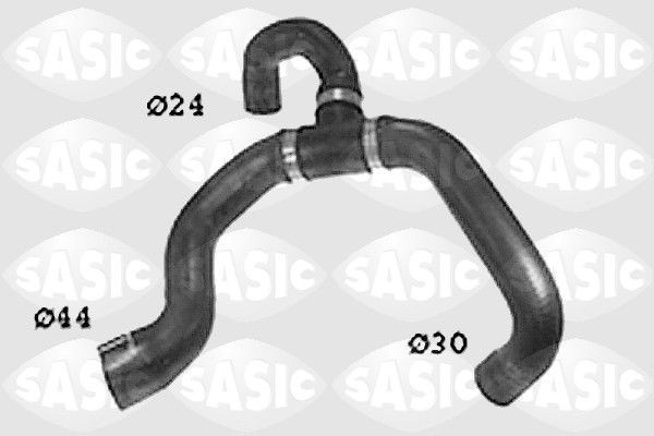 SASIC Tubo flexível do radiador SWH6661 Mangueira de radiador SASIC FORD SWH6661