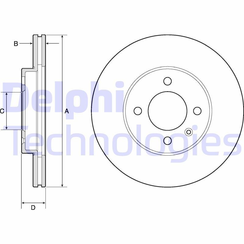 DELPHI Piduriketas BG2455 DELPHI BG2455 Pidurikettad VW Caddy 2 Pickup odava hinnaga
