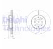 DELPHI | Disco de travão BG2759 para HONDA Jazz IV Hatchback (GK) baratas online