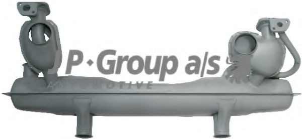 JP GROUP Πίσω σιλανσιέ 8120600800 8120600800 Τελικό εξάτμισης TOYOTA PREVIA JP GROUP