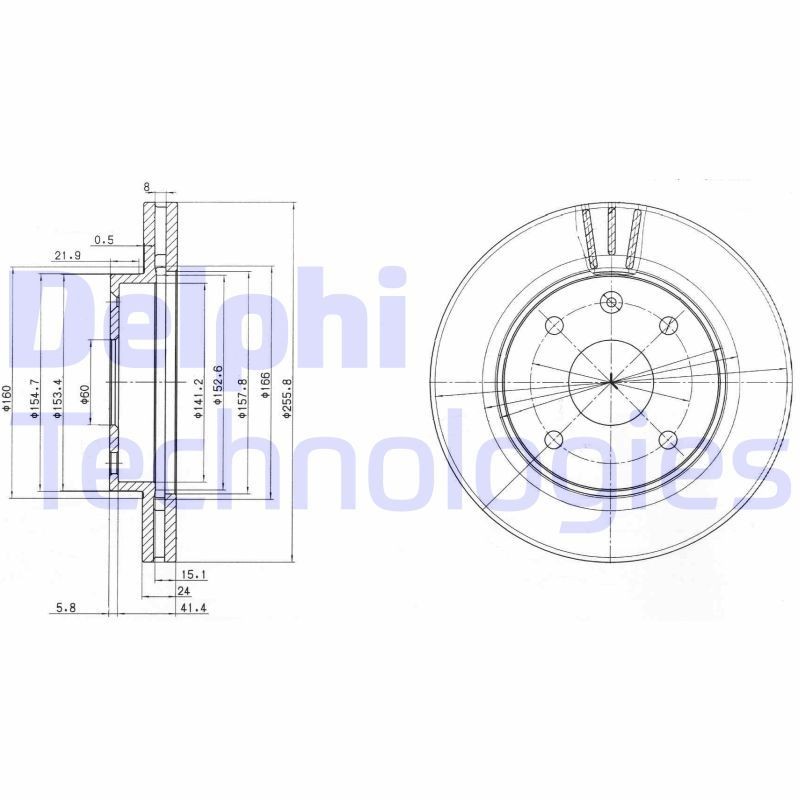 DELPHI Disque de frein BG4003 DELPHI BG4003 Disque de frein sport Nubira Berline (J200) d'origine prix