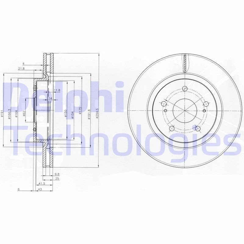 Piduriketas DELPHI BG4131 DELPHI BG4131: Pidurikettad Suzuki GRAND VITARA 2015