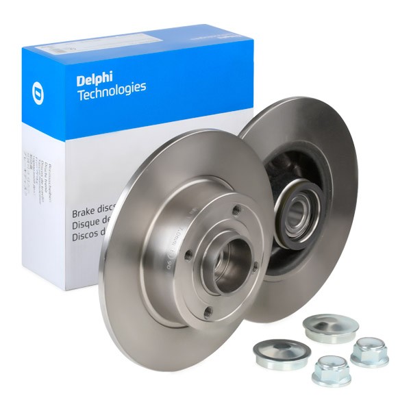 DELPHI Bremsscheibe BG9028RS BG9028RS Bremsscheiben RENAULT GRAND SCÉNIC DELPHI kaufen