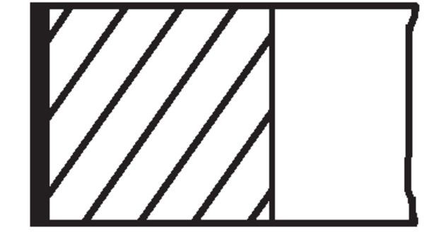 MAHLE Kolvringsats 010 04 N0 MAHLE 010 04 N0 Kolvringar Opel Meriva x03