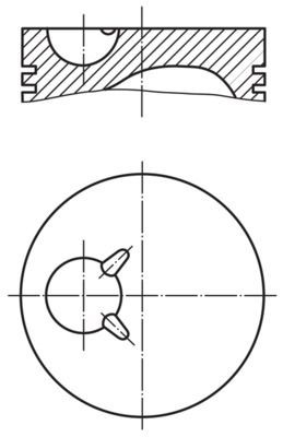 MAHLE Stempel 031 82 02 MAHLE 0318202 Simca 1301 Tourisme Stempel pris