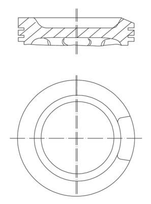 MAHLE Männät 033 04 02 MAHLE 033 04 02 Männät