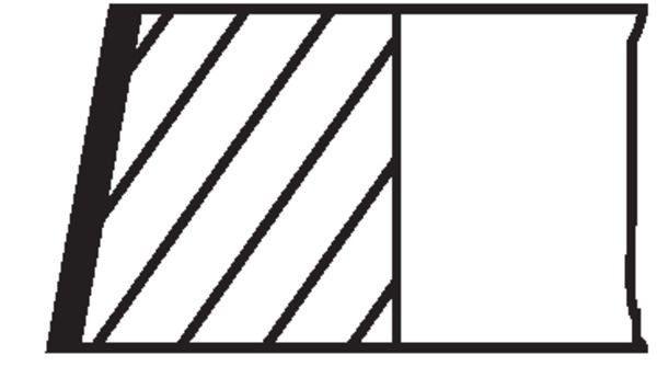 MAHLE Virzuļa gredzenu komplekts 038 52 N0 MAHLE 038 52 N0 Virzuļa gredzenu komplekts VOLVO S60 II (Y20, 134) T5 AWD 253 ZS 2014