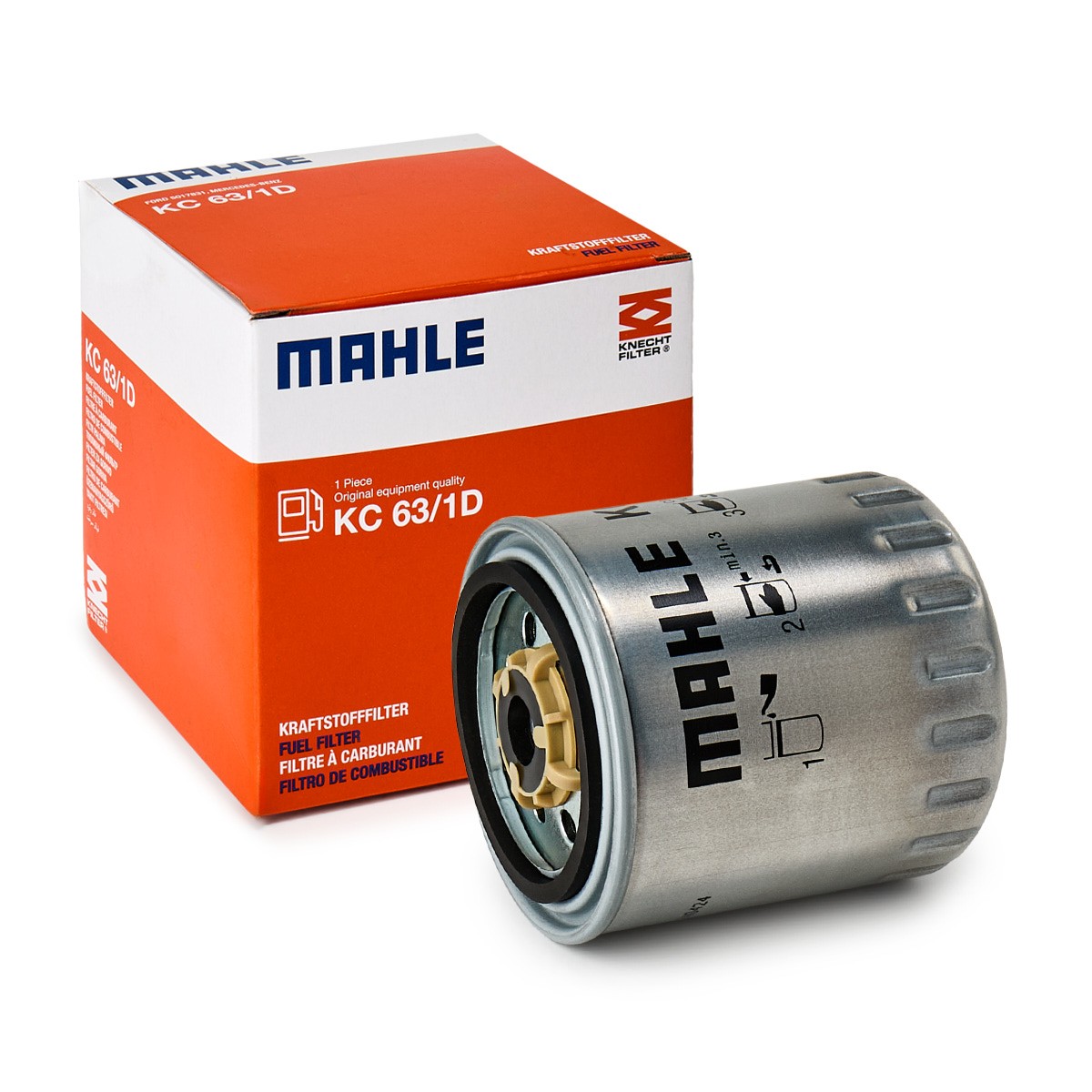 MAHLE Kütusefilter KC 63/1D MAHLE KC 63/1D originaal Kütusefilter Mercedes W460 hind