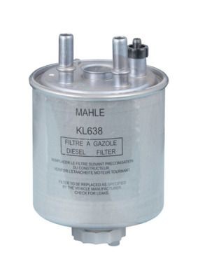 MAHLE Filtre à carburant KL 638 MAHLE KL 638 Filtre à carburant Laguna 3 pas cher