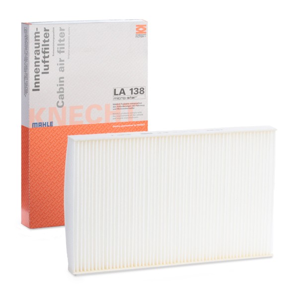 MAHLE Filter, salongiõhk LA 138 MAHLE LA138 Salongi õhufilter Renault KOLEOS originaal