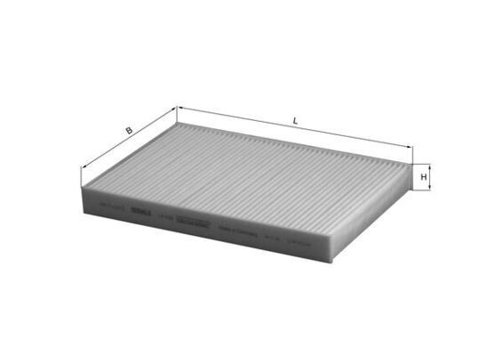 MAHLE Kupéfilter LA 439 LA 439 MAHLE friskluftsfilter Daewoo NUBIRA