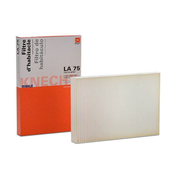 Pollenfilter MAHLE LA 75 MAHLE LA 75: Kabinefilter Daewoo NEXIA 2019