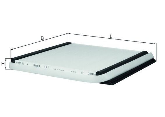 Filter, salongiõhk MAHLE LA 8 MAHLE LA 8 Salongi õhufilter JEEP GRAND CHEROKEE 1999