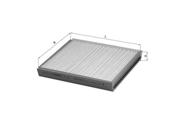MAHLE Filtro abitacolo LA 84 MAHLE LA 84 Filtro abitacolo ROVER CABRIOLET prezzo