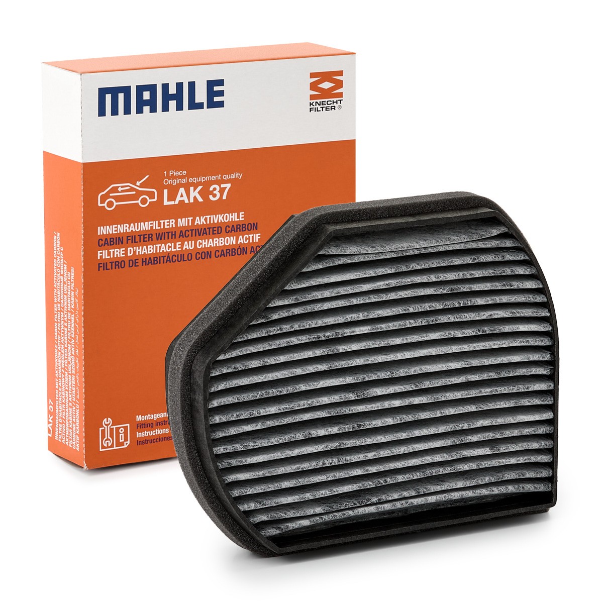 MAHLE Filtrs, Salona telpas gaiss LAK 37 MAHLE LAK 37 Salona gaisa filtrs DAEWOO LEGANZA orģinālās