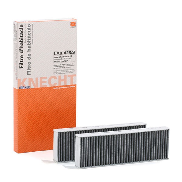 Pollenfilter MAHLE LAK 428/S MAHLE LAK 428/S Kabinefilter PEUGEOT 5008 2012