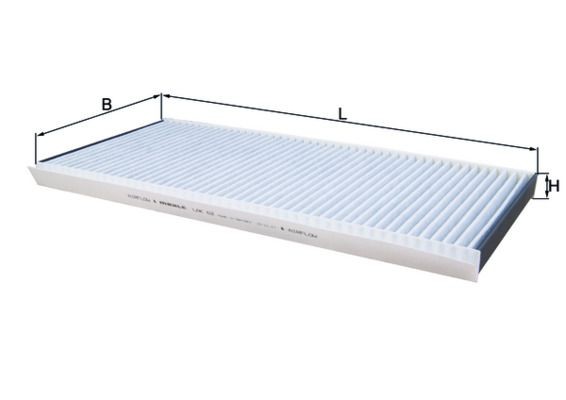 MAHLE Filtre d'habitacle LAK 62 Mitsubishi GALANT Filtre à air climatisation MAHLE LAK 62