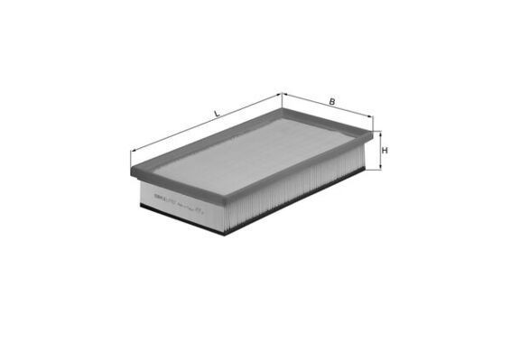 Filtro aria MAHLE LX 1027 MAHLE LX 1027 costo Filtro aria Alfa Romeo GT 2007