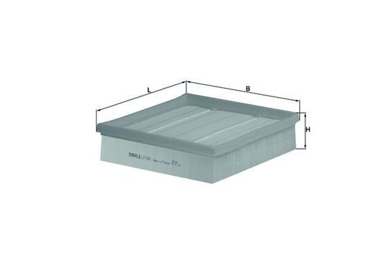 Filtre à air MAHLE LX 1049 MAHLE LX 1049 Filtre d'air HONDA CR-V 2000