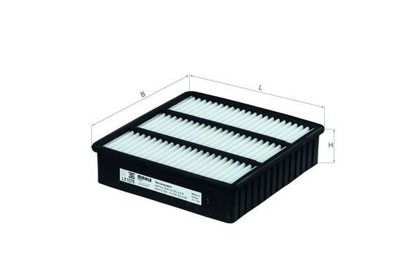 Luftfilter MAHLE LX 1076 MAHLE LX 1076 Luftfiltereinsatz MITSUBISHI GALANT 2025 Kosten