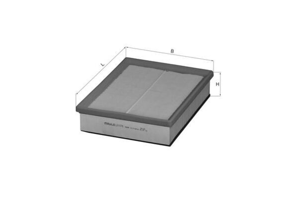 Luftfilter MAHLE LX 1078 LX 1078 MAHLE Motorluftfilter FIAT MULTIPLA 2004 Preis