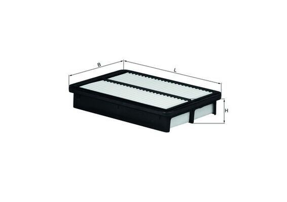 MAHLE Luftfilter LX 1785 MAHLE LX 1785 Filtrere A1 Citycarver (GBH)