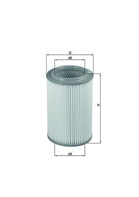 MAHLE Filtro aria LX 2689 MAHLE LX 2689 Filtro dell'aria Huyndai IX35 LM originali prezzo