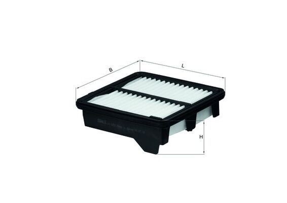 MAHLE Luftfilter LX 2693 LX 2693 Luftfilter FORD USA EXCURSION MAHLE