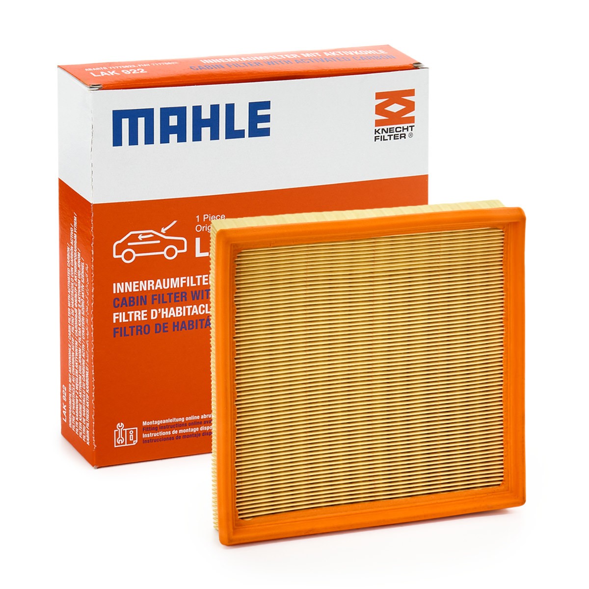 MAHLE Luchtfilter LX 500 LX 500 MAHLE Luchtfilterelement BMW E36 prijs