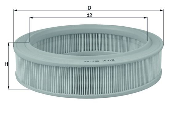 MAHLE Filtro aria LX 81 MAHLE LX 81 Filtro aria ARO prezzi originali