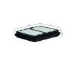 MAHLE ORIGINAL | Filtro de ar LX 848 para HONDA CRX III Targa (EH, EG) baratas online