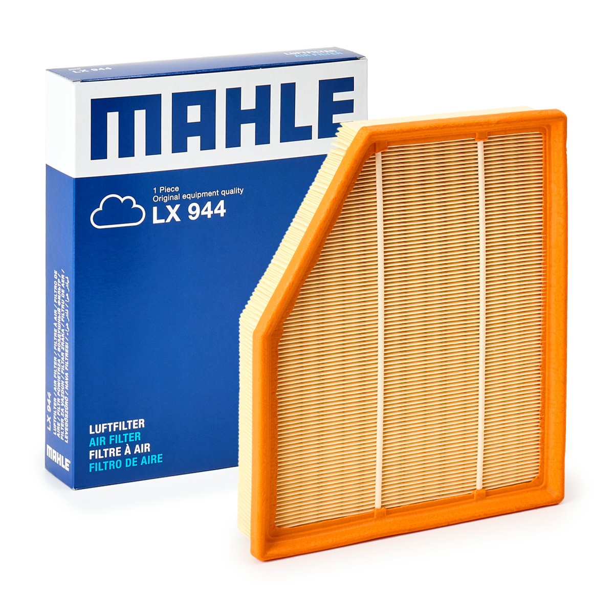 Luftfilter MAHLE LX 944 MAHLE LX 944: Luftfilter BMW 6-serie 2007