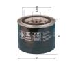 MAHLE ORIGINAL | Filtro de óleo OC 77 para HONDA CRX I Coupe (AF, AS) baratas online