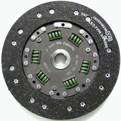 SACHS PERFORMANCE Disco de embraiagem 881861 999820 881861 999820 Disco de embraiagem SACHS PERFORMANCE PEUGEOT 205