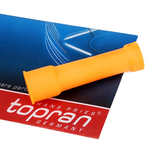 Funnel, oil dipstick TOPRAN 100 294 TOPRAN 100 294 2003 AUDI 80 oil dipstick replacement