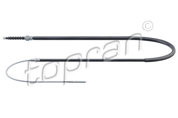 TOPRAN Handremkabel 103 063 103 063 Handremkabel Volkswagen FOX TOPRAN