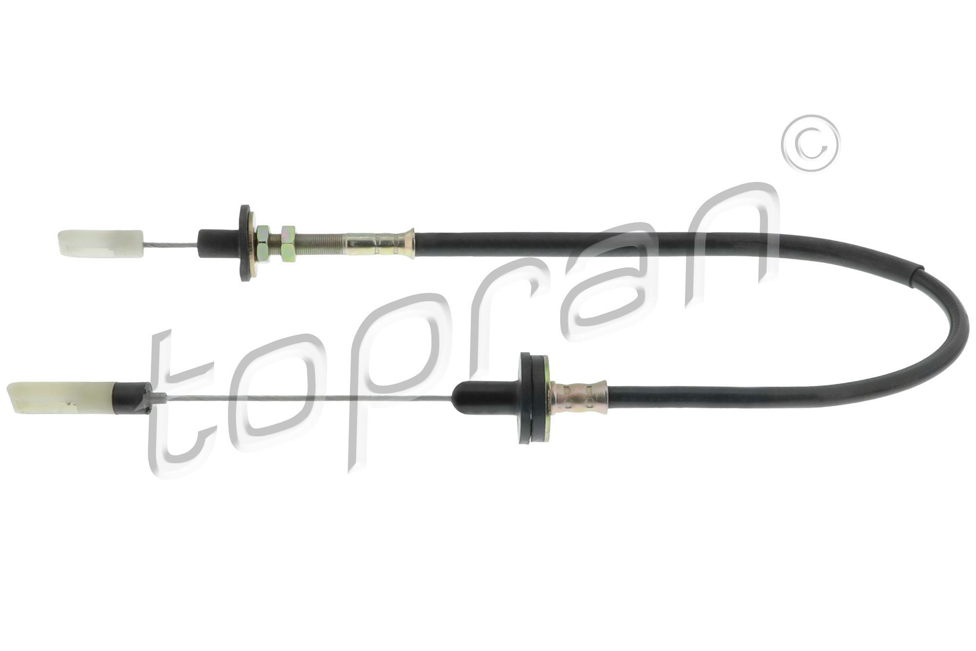 Cabo de aço, accionamento da embraiagem TOPRAN 103 411 TOPRAN 103 411 Cabo embraiagem VW PASSAT 2005