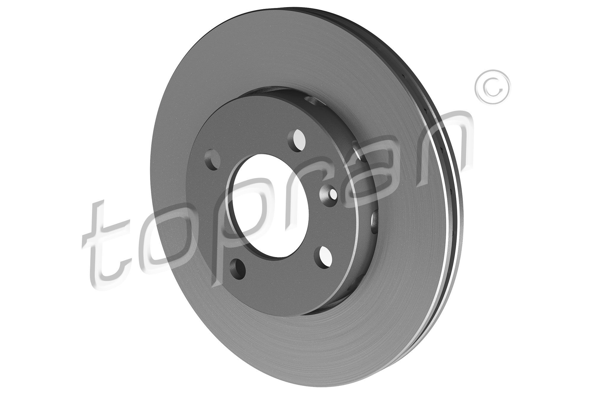 TOPRAN Disque de frein 104 027 Disques de frein NISSAN TOPRAN 104 027