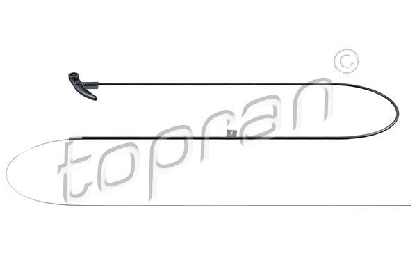 Tirette de capot moteur TOPRAN 104 170 TOPRAN 104 170 Capot-moteur AUDI 80 2003
