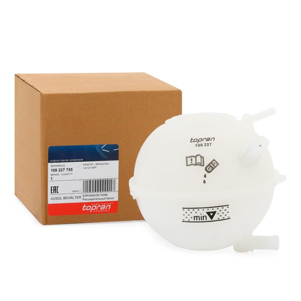 TOPRAN Paisupaak, jahutusvedelik 108 227 Võrdsustusanum TOPRAN Q5 108 227 odav