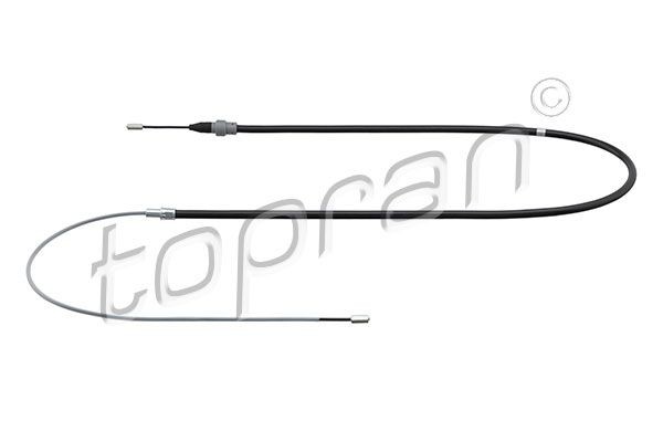 TOPRAN Hand brake cable 108 333 TOPRAN 108 333 Hand brake cable