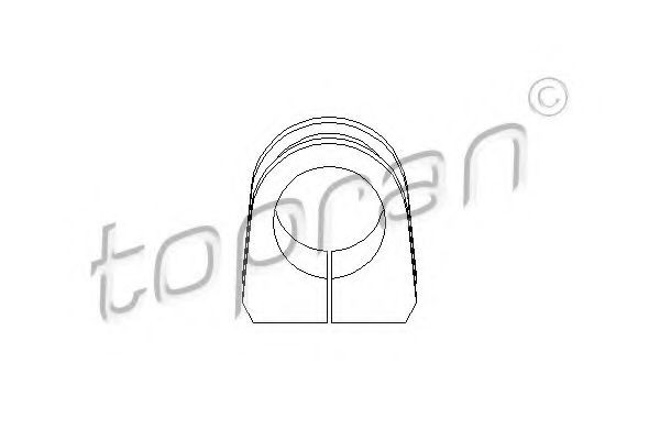TOPRAN Mounting, steering gear 108 694 108 694 TOPRAN steering mounting for SEAT