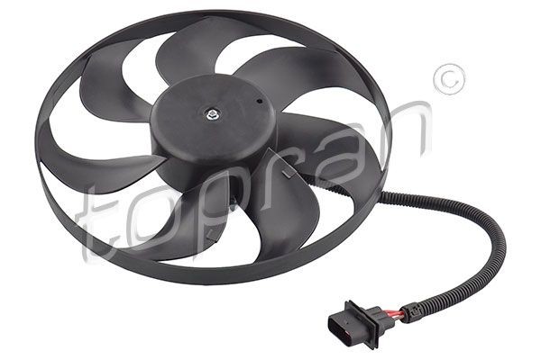 TOPRAN Ventilátor chladenia motora 109 037 Ventilátor chladenia TOPRAN YETI 109 037 lacné
