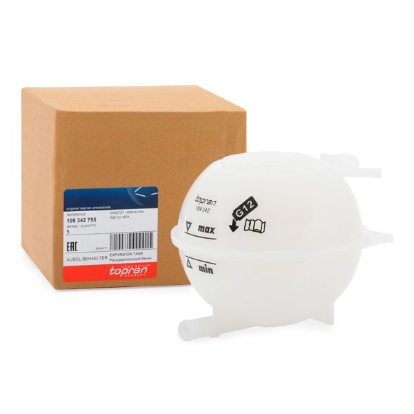 TOPRAN Vyrovnávacia nádobka chladiacej kvapaliny 109 342 Vyrovnávacia nádobka chladiacej kvapaliny TOPRAN MALIBU 109 342 lacné