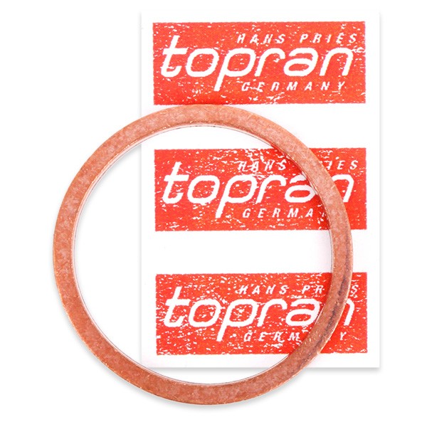 TOPRAN Afdichtring, olieaftapschroef 110 261 Fiat GRANDE PUNTO Olie aftapplug dichting TOPRAN 110 261