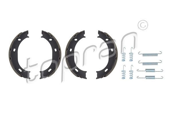 TOPRAN Handbrake shoes 110 457 NISSAN JUKE TOPRAN handbrake shoes 110457